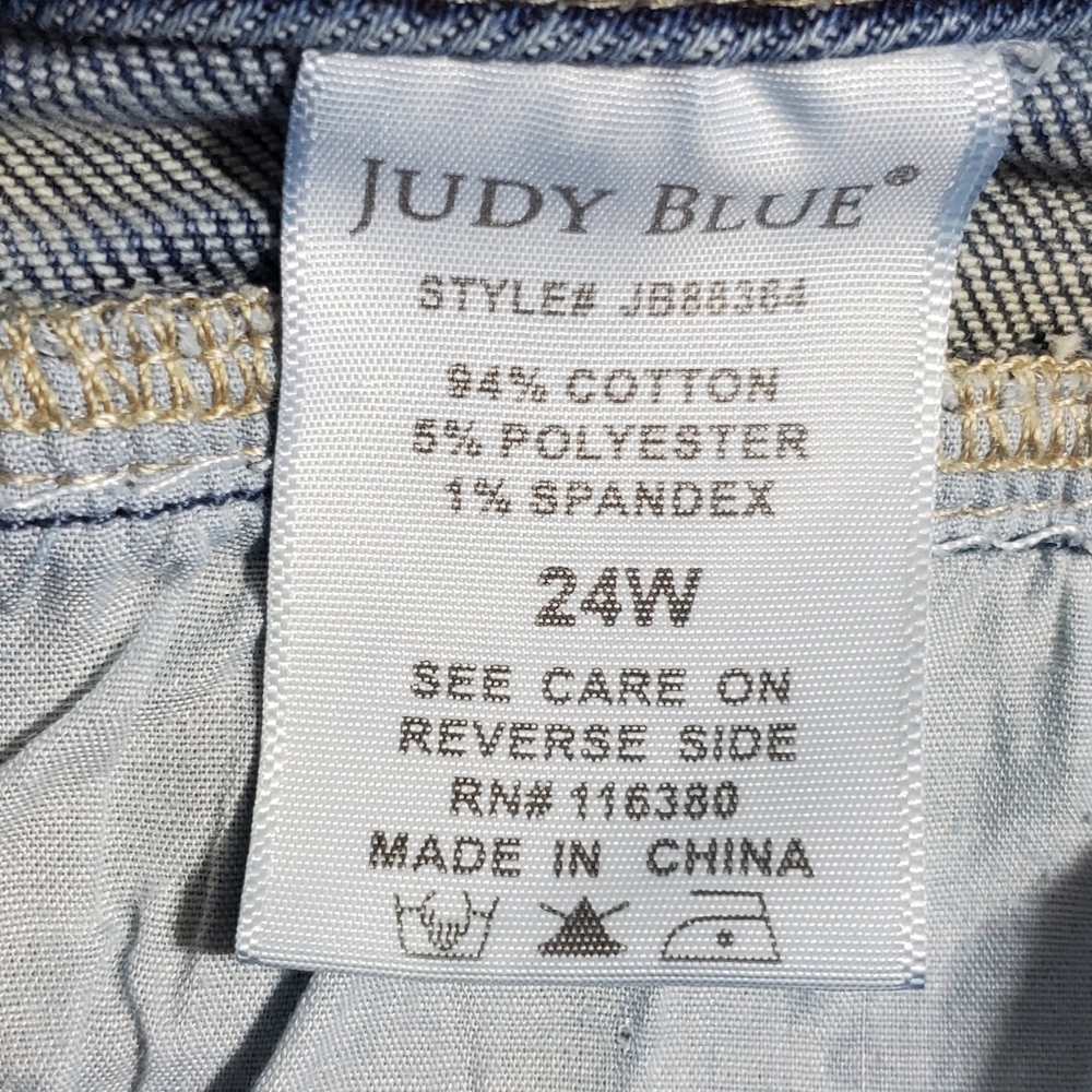 Judy Blue LA Women's Skinny Fit Jeans. Size: 24W - Picture 7 of 8